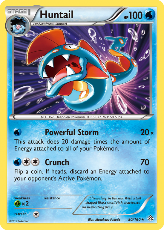 Huntail 50/160 XY Primal Clash