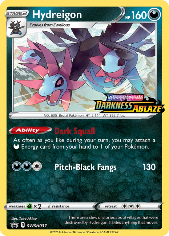 Hydreigon SWSH037/103 Sword & Shield SWSH Black Star Promos