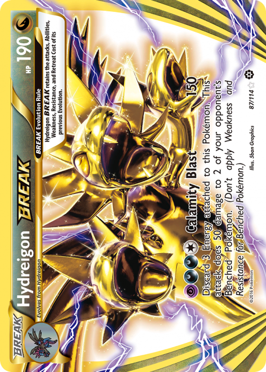 Hydreigon BREAK 87/114 XY Steam Siege
