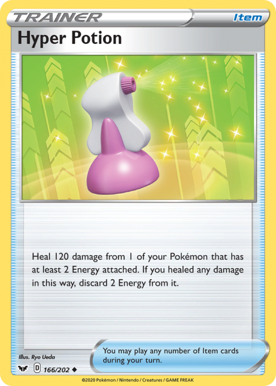 Hyper Potion 166/202 Sword & Shield Sword & Shield