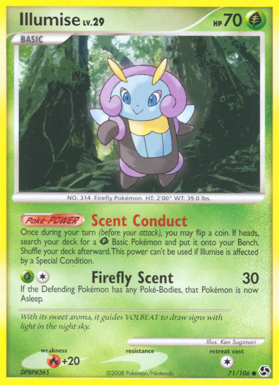 Illumise 71/106 Diamond & Pearl Great Encounters