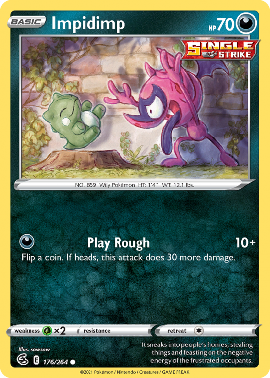 Impidimp 176/264 Sword & Shield Fusion Strike