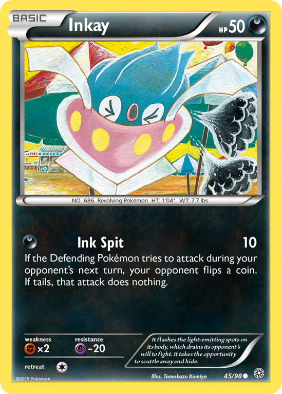 Inkay 45/98 XY Ancient Origins