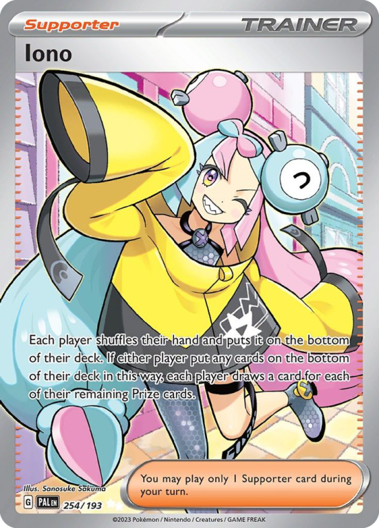 Iono 254/193 Scarlet & Violet Paldea Evolved