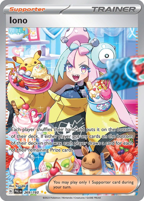 Iono 269/193 Scarlet & Violet Paldea Evolved