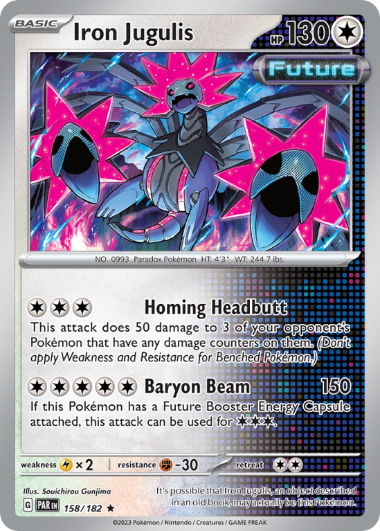 Iron Jugulis 158/182 Scarlet & Violet Paradox Rift