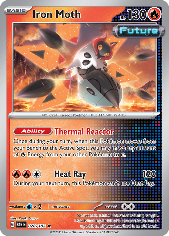 Iron Moth 28/182 Scarlet & Violet Paradox Rift