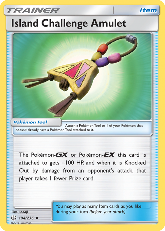 Island Challenge Amulet 194/236 Sun & Moon Cosmic Eclipse
