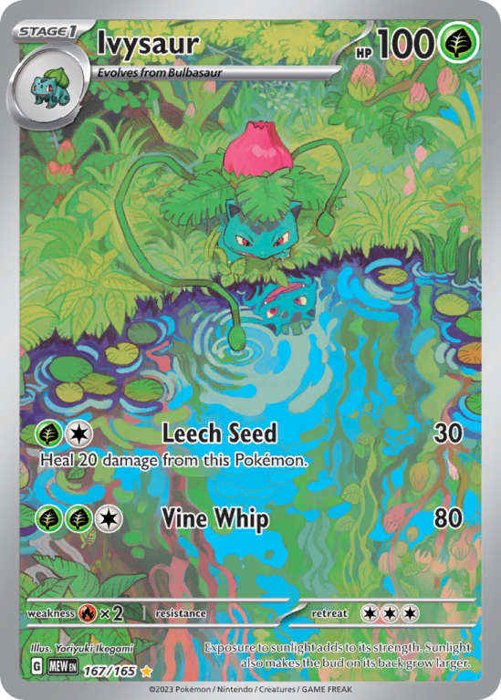 Ivysaur 167/165 Scarlet & Violet 151