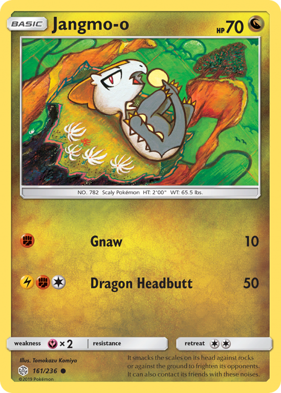 Jangmo-o 161/236 Sun & Moon Cosmic Eclipse