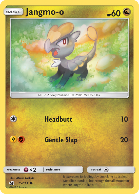 Jangmo-o 75/111 Sun & Moon Crimson Invasion
