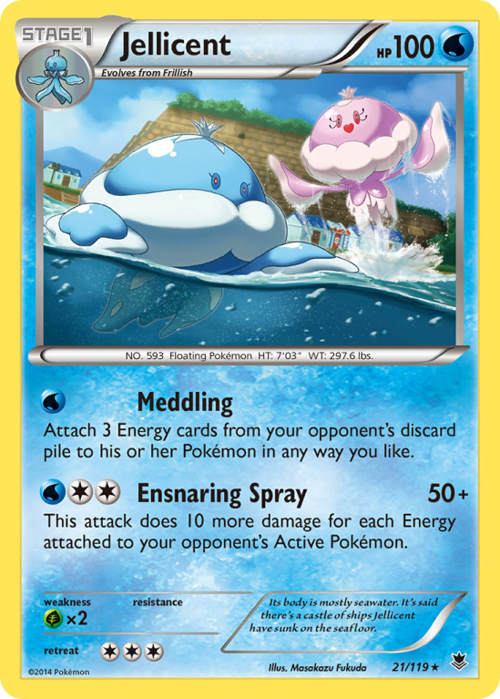 Jellicent 21/119 XY Phantom Forces