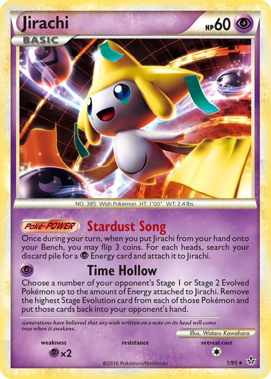 Jirachi 1/95 HeartGold & SoulSilver HS—Unleashed