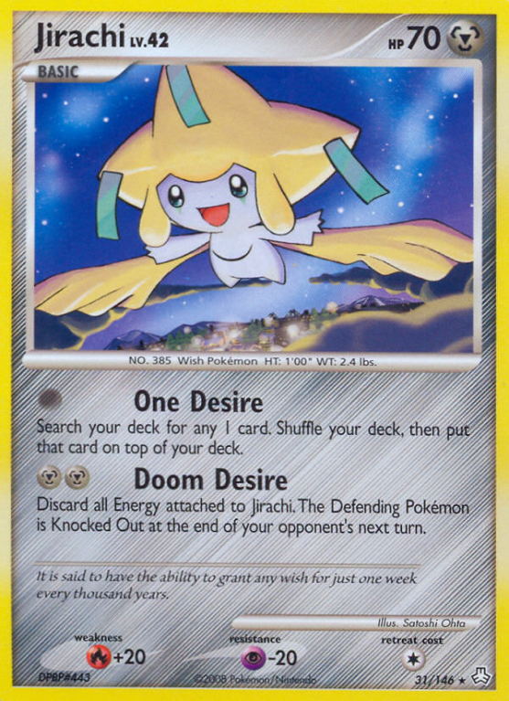 Jirachi 31/146 Diamond & Pearl Legends Awakened