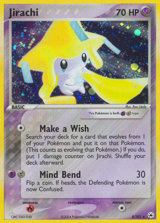 Jirachi 8/101 EX Hidden Legends