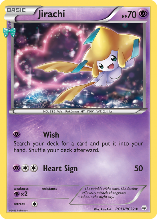 Jirachi RC13/115 XY Generations