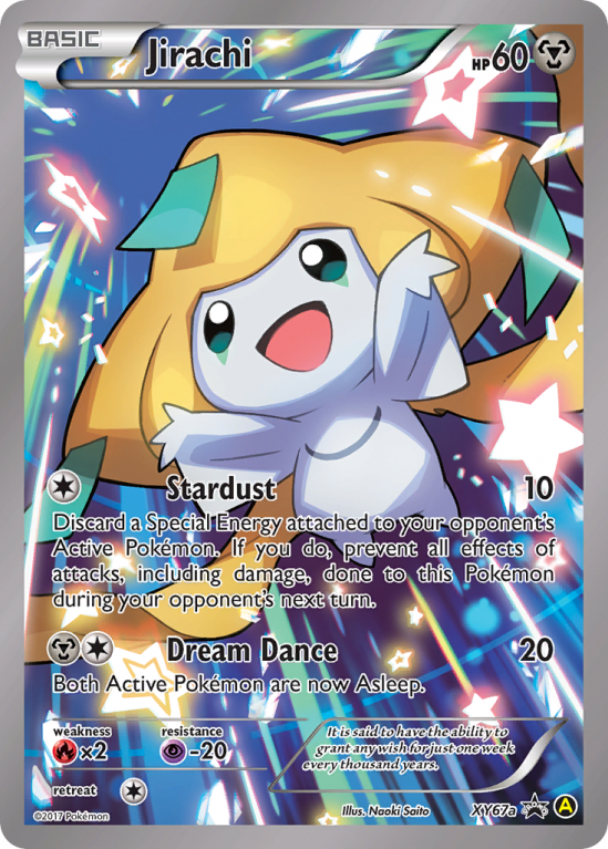 Jirachi XY67a/183 XY XY Black Star Promos