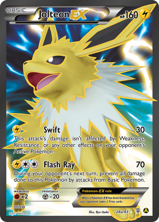 Jolteon-EX 28a/115 XY Generations