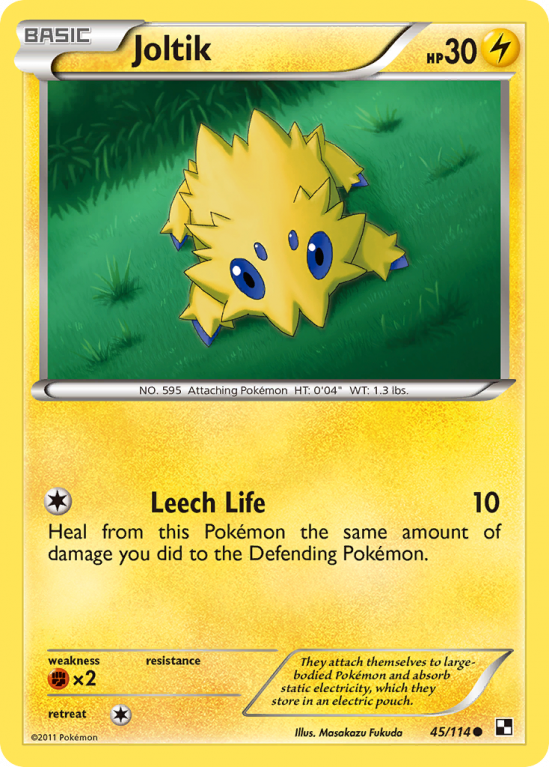 Joltik 45/114 Black & White Black & White