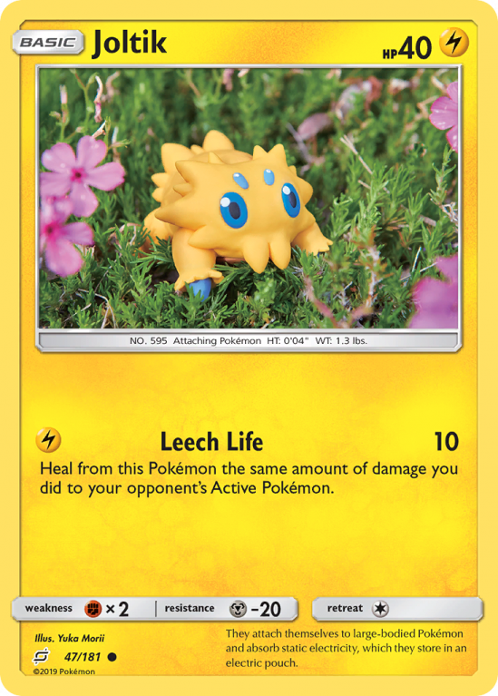 Joltik 47/181 Sun & Moon Team Up