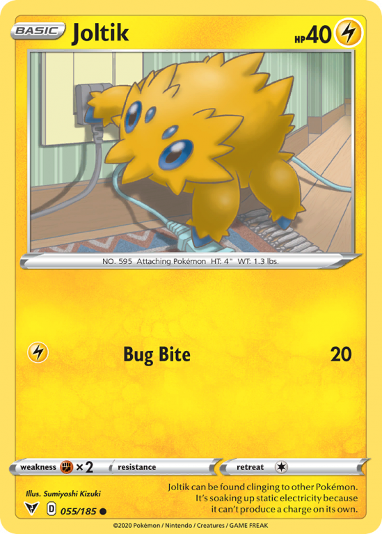 Joltik 55/185 Sword & Shield Vivid Voltage