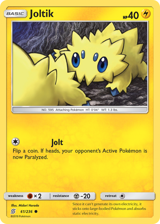 Joltik 61/236 Sun & Moon Unified Minds
