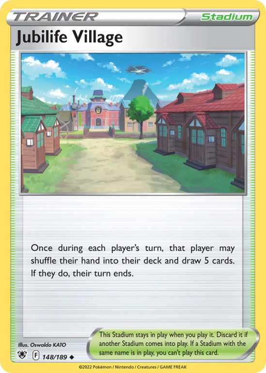 Jubilife Village 148/189 Sword & Shield Astral Radiance