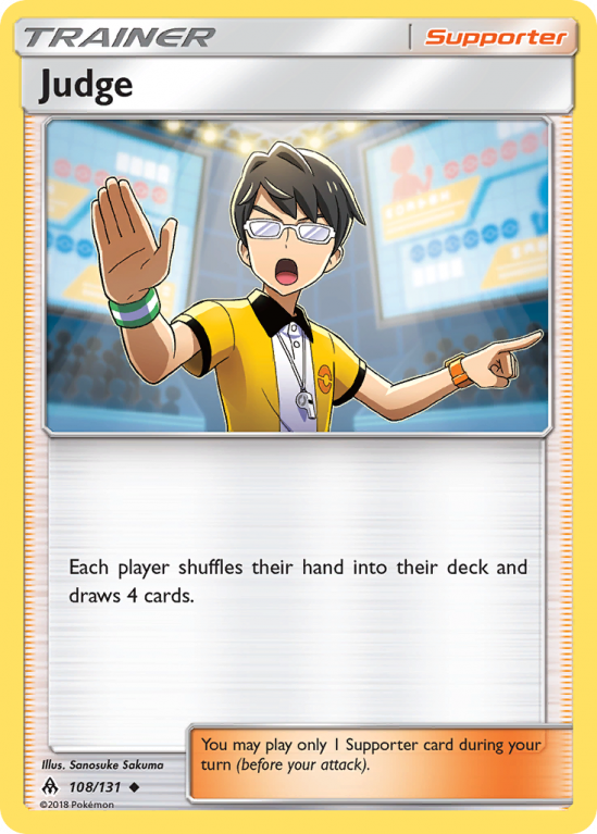 Judge 108/131 Sun & Moon Forbidden Light