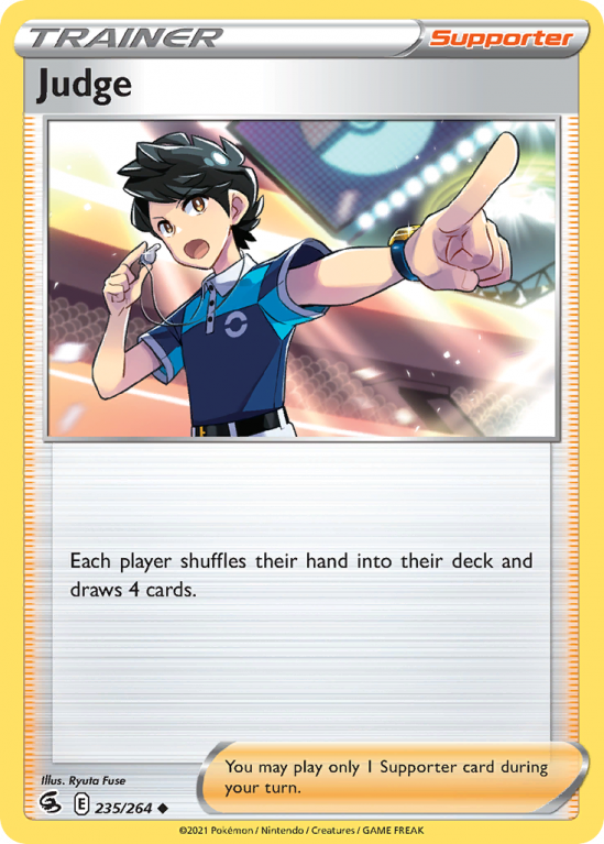 Judge 235/264 Sword & Shield Fusion Strike