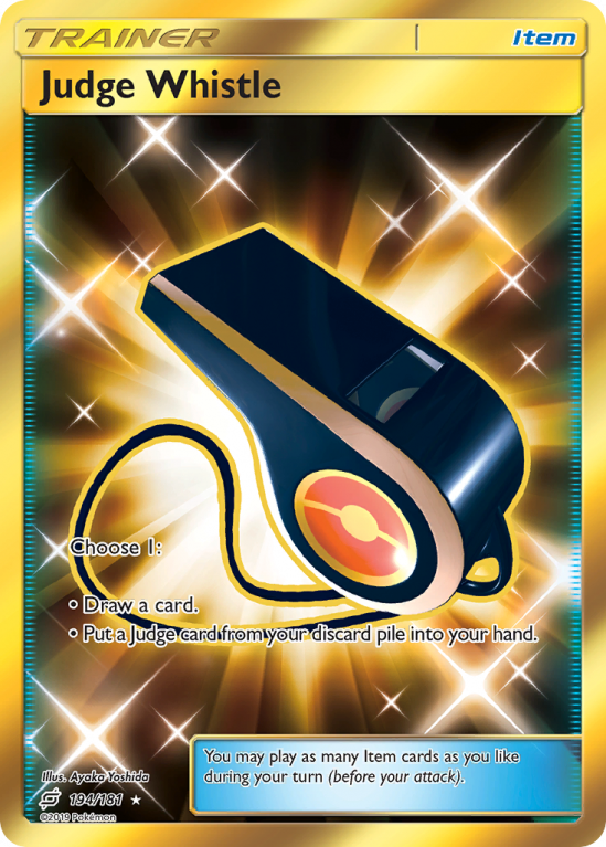 Judge Whistle 194/181 Sun & Moon Team Up
