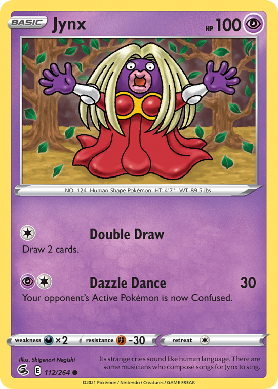 Jynx 112/264 Sword & Shield Fusion Strike