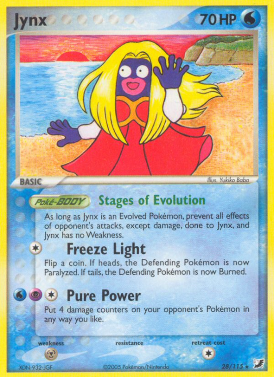 Jynx 28/115 EX Unseen Forces