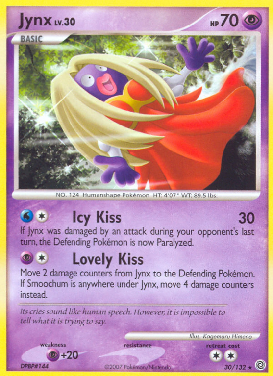 Jynx 30/132 Diamond & Pearl Secret Wonders