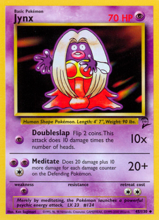 Jynx 45/130 Base Base Set 2