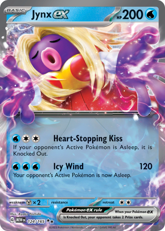Jynx ex 124/165 Scarlet & Violet 151