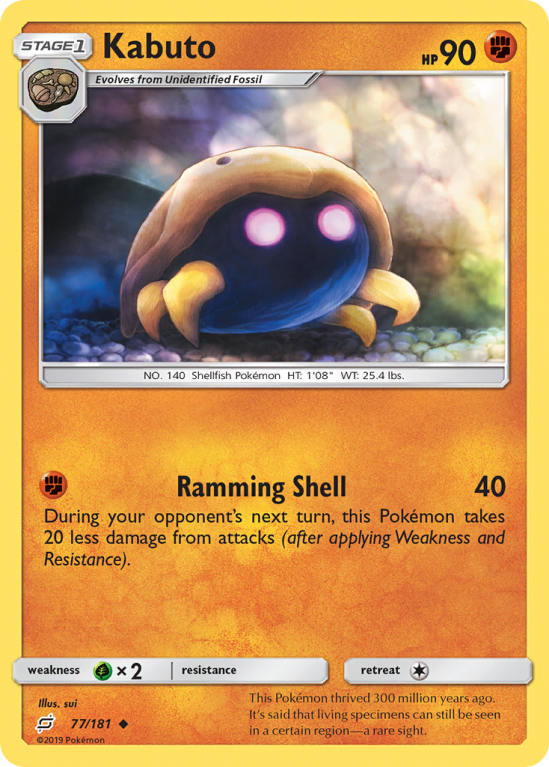 Kabuto 77/181 Sun & Moon Team Up