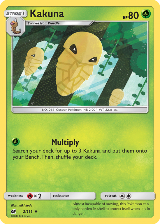 Kakuna 2/111 Sun & Moon Crimson Invasion