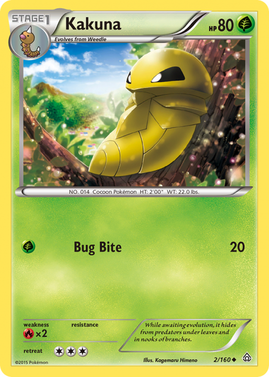 Kakuna 2/160 XY Primal Clash
