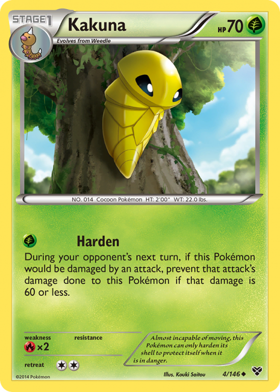 Kakuna 4/146 XY XY