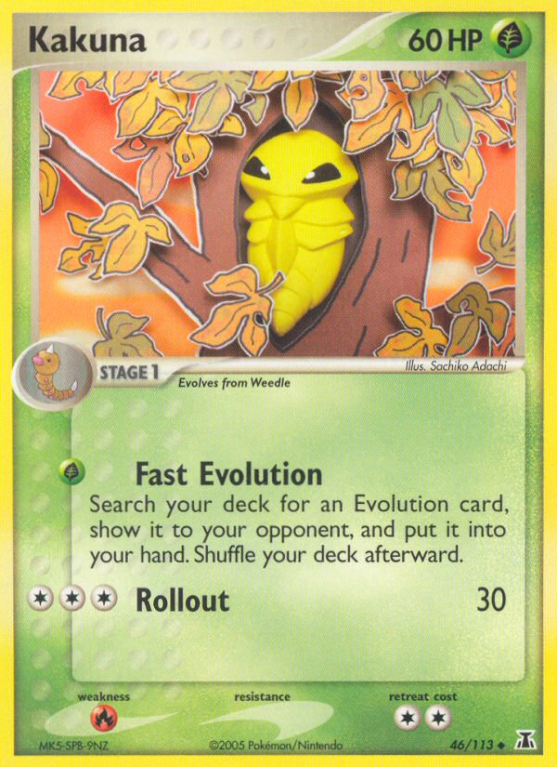 Kakuna 46/113 EX Delta Species