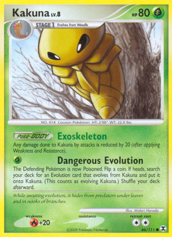 Kakuna 66/111 Platinum Rising Rivals