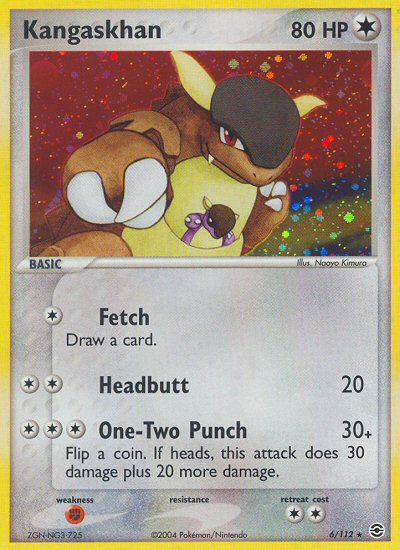 Kangaskhan 6/112 EX FireRed & LeafGreen