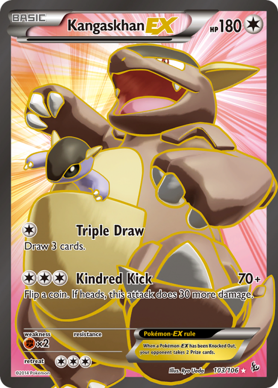 Kangaskhan-EX 103/106 XY Flashfire