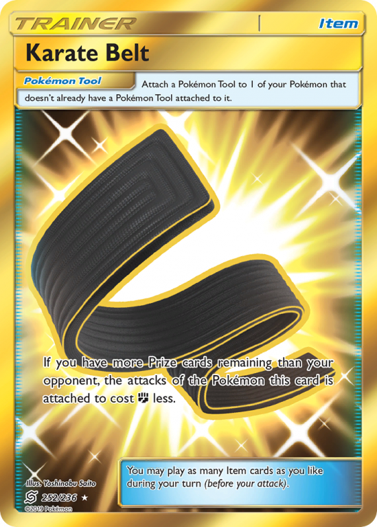 Karate Belt 252/236 Sun & Moon Unified Minds