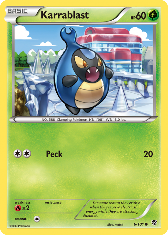 Karrablast 6/101 Black & White Plasma Blast