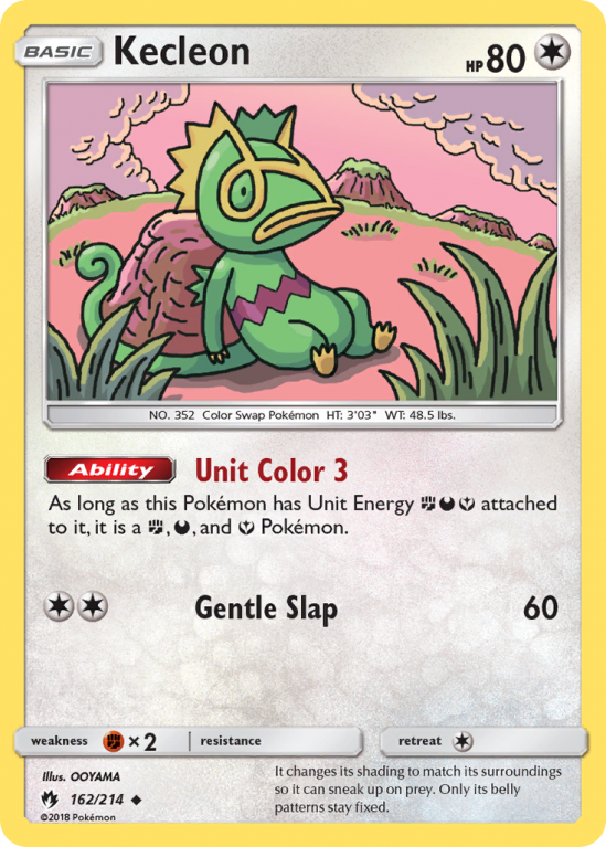 Kecleon 162/214 Sun & Moon Lost Thunder