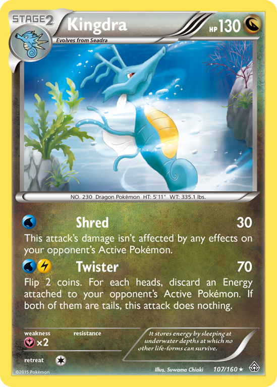 Kingdra 107/160 XY Primal Clash