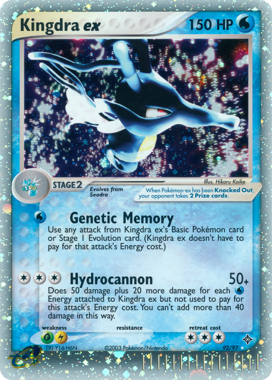 Kingdra ex 92/97 EX Dragon
