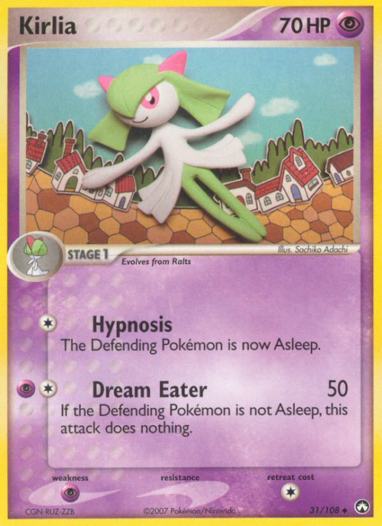 Kirlia 31/108 EX Power Keepers