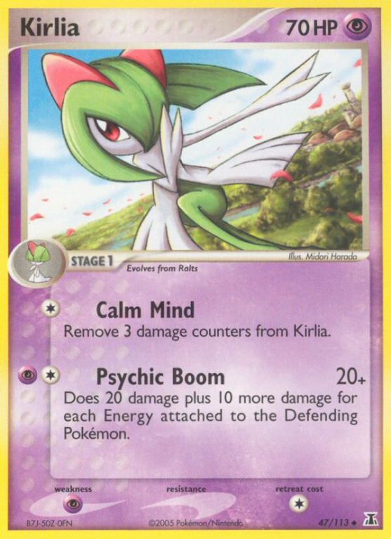 Kirlia 47/113 EX Delta Species